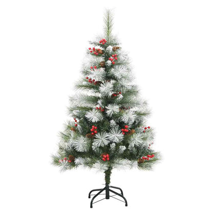 Vidaxl Árbol De Navidad Artificial Con Bisagras 150 Led Y Bolas 150 Cm_4