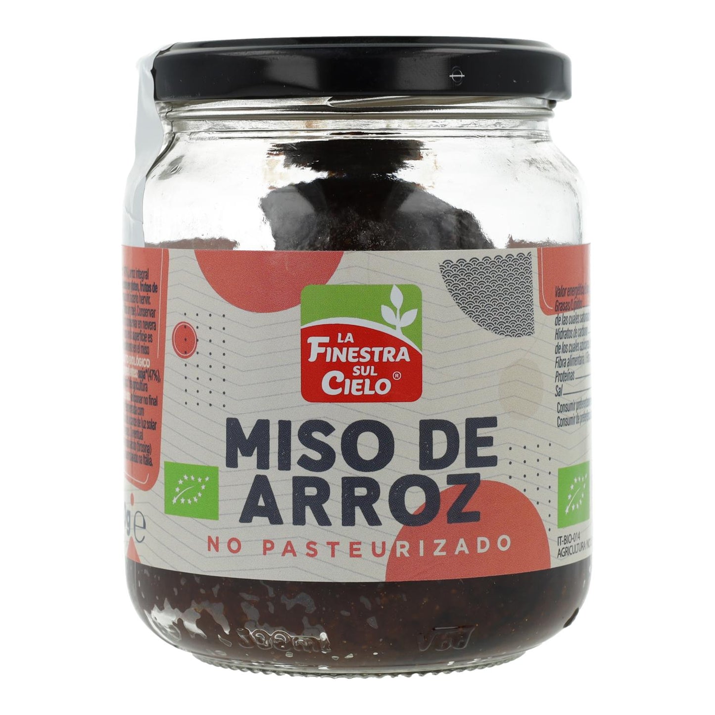 Miso de arroz biológico La Finestra Sul Cielo 300 g
