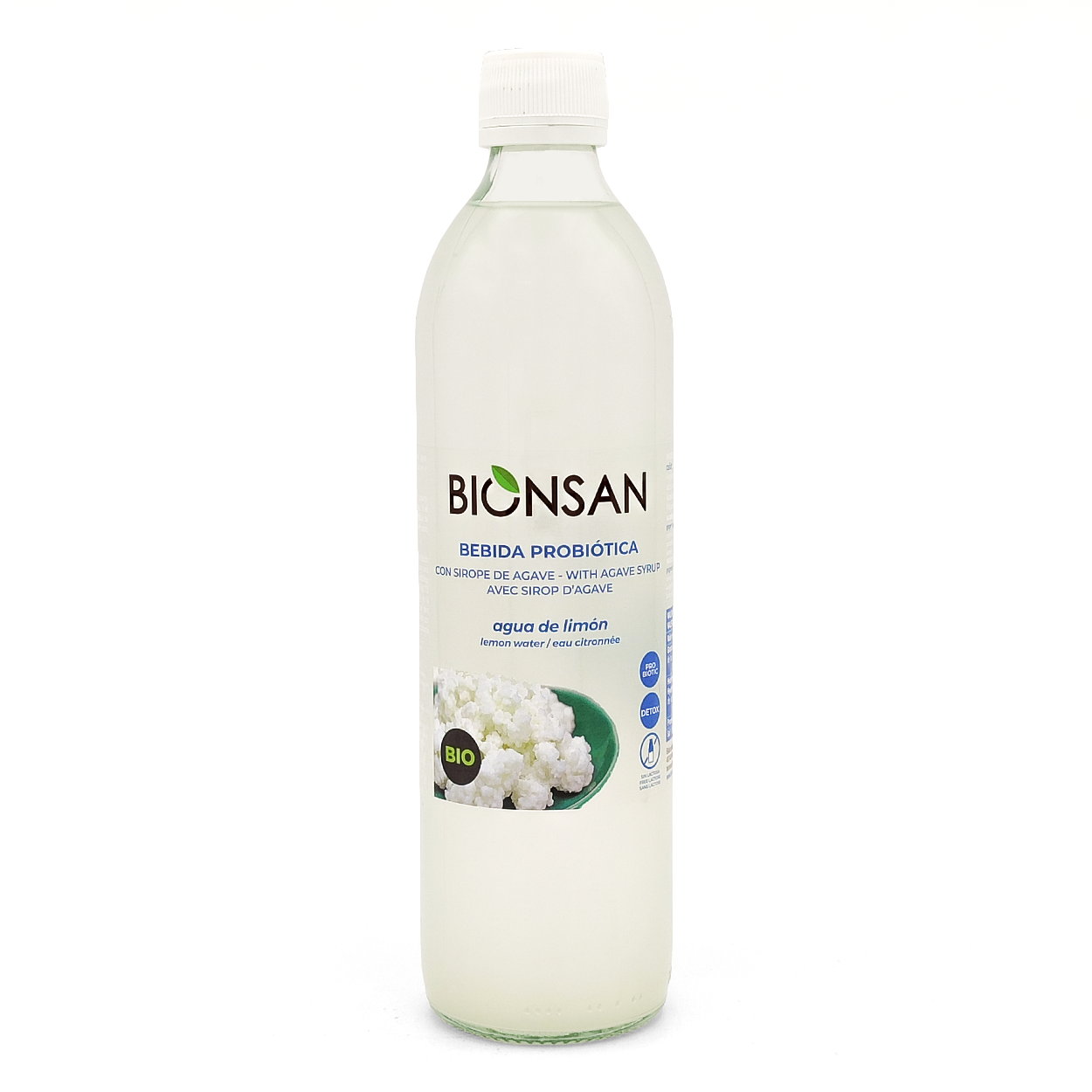 Bebida Probiótica Bionsan Agua Limón Eco Bionsan 500ml_0