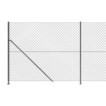 Cerca De Alambre Con Brida Gris Antracita 2,2x25 M / Vetonek_3