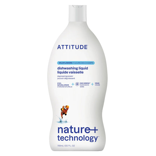 Detergente Concentrado Wildflower Attitude para Máquina de Lavar Loiça 700 ml