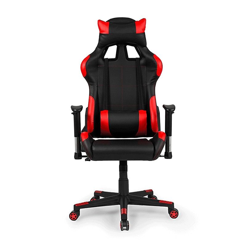 Silla Gaming Silverstone Símil, Negro, 67 X 124 X 68_1