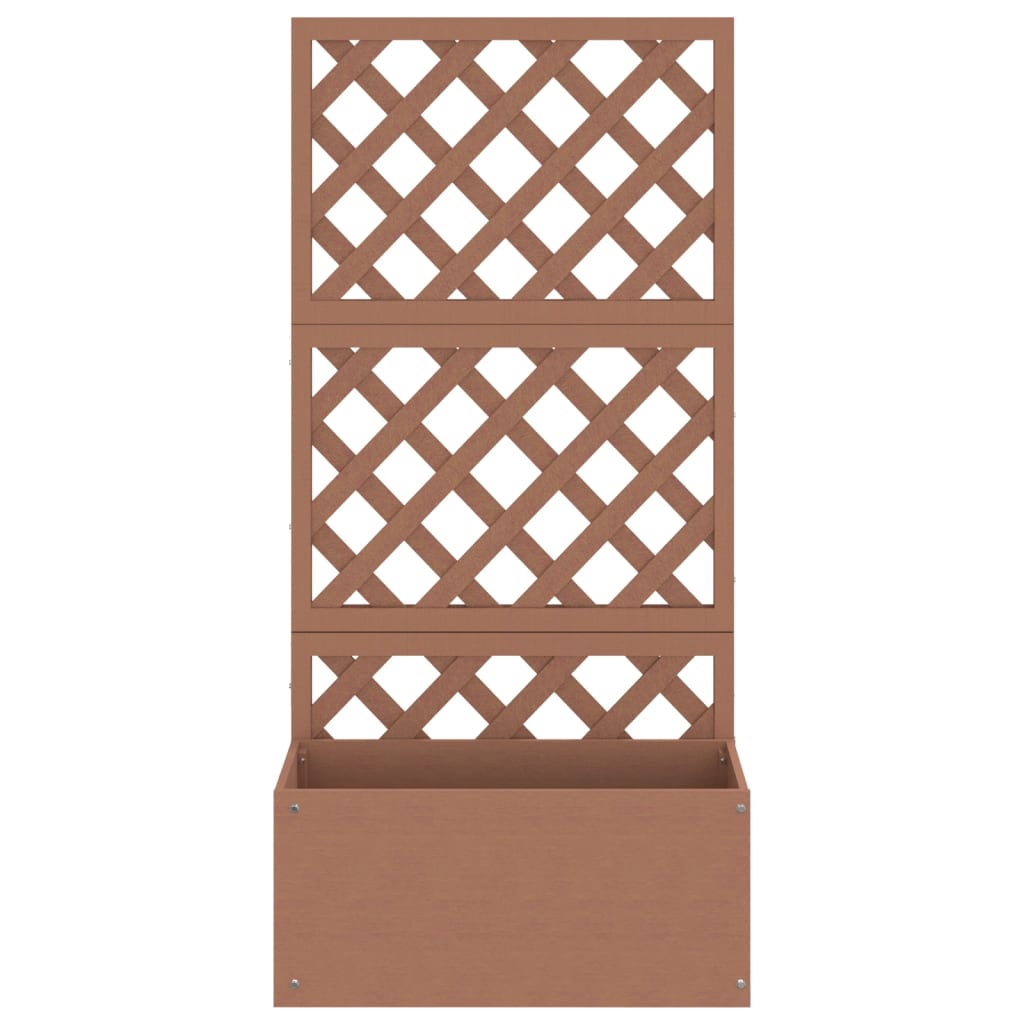 Jardinera Con Enrejado Wpc 65x33x135 Cm_3