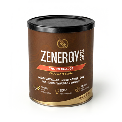 Zenergy Coffee Choco Charge Chocolate Belga 300g_0