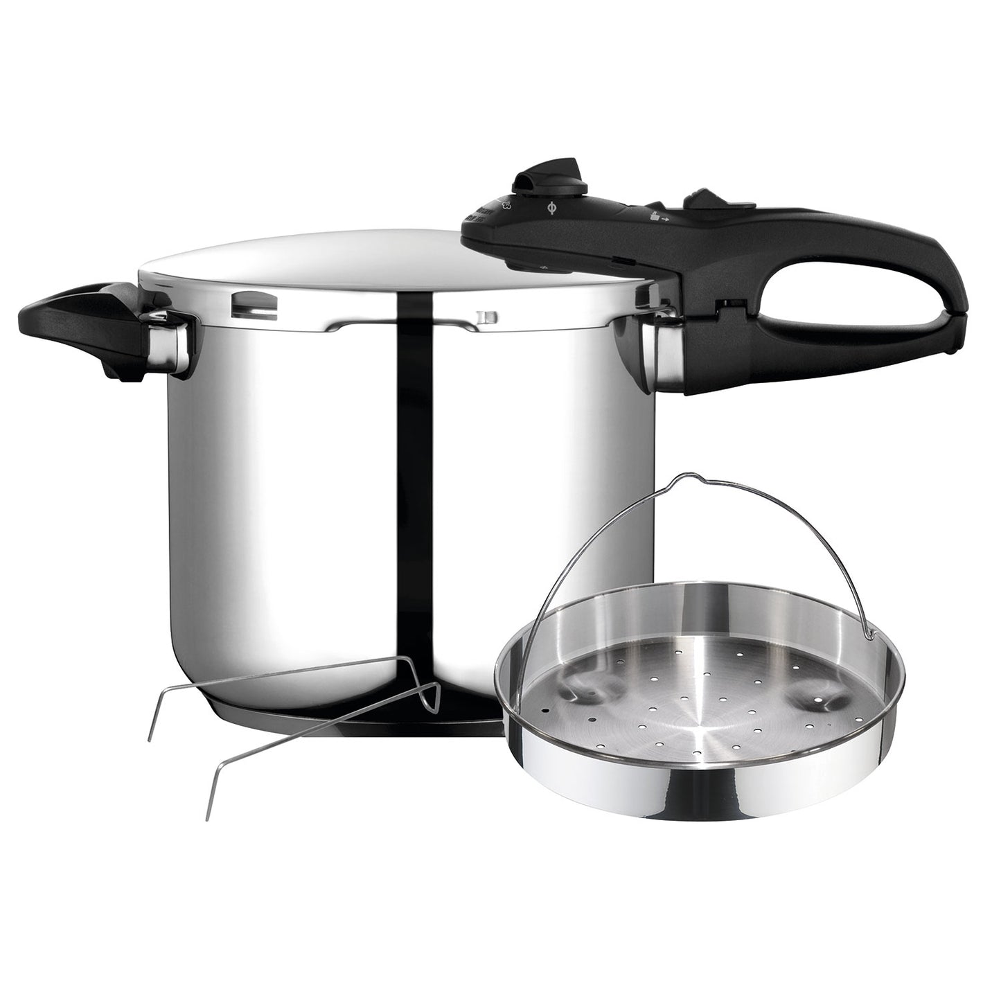 Olla A Presión 7,5 Litros, Inducción, Express Super Rápida, Acero Inox. 18/10, Todas Cocinas Fagor Duo 8 Plata, 81opfgduo8c_0