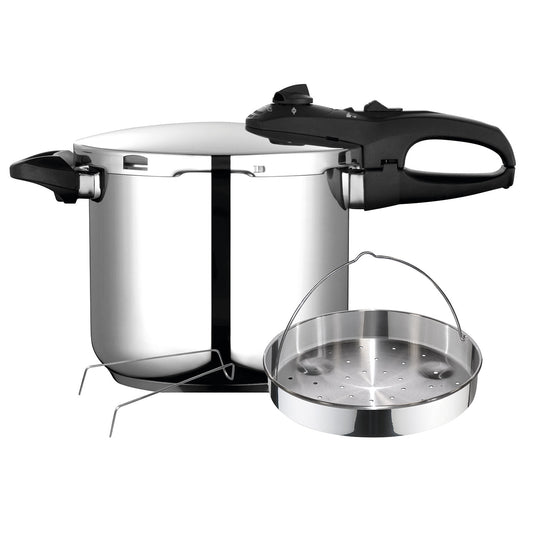 Olla A Presión 7,5 Litros, Inducción, Express Super Rápida, Acero Inox. 18/10, Todas Cocinas Fagor Duo 8 Plata, 81opfgduo8c_0