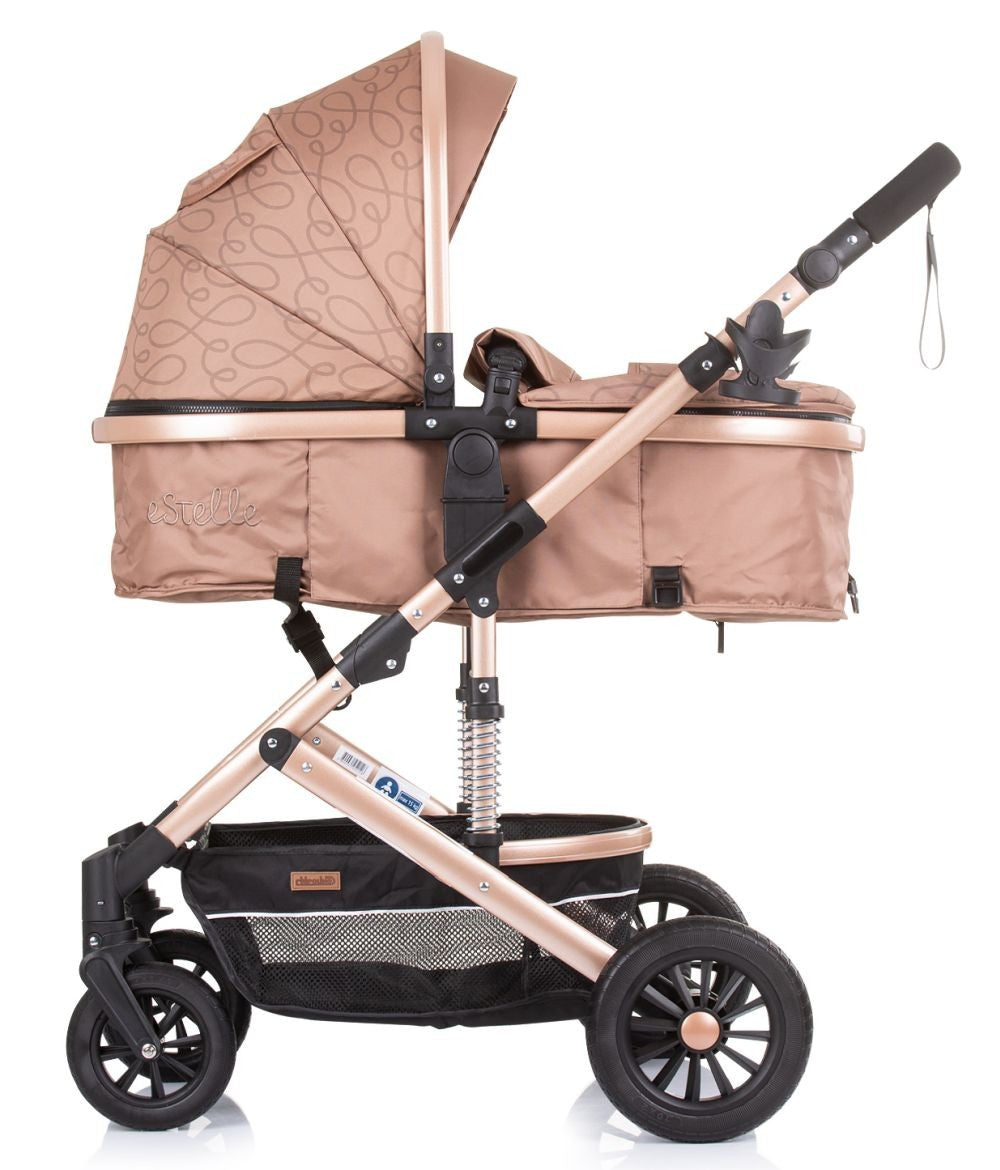 Carrito De Bebé Estelle Trío Convertible Sand_1