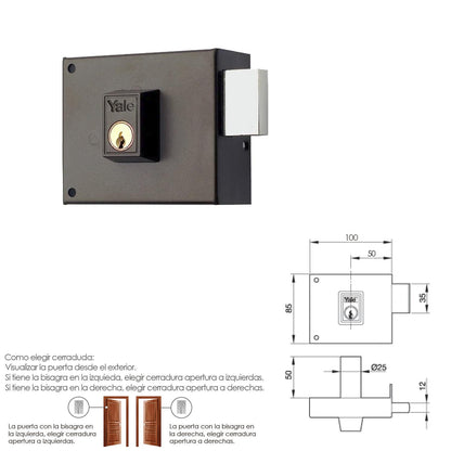 Cerradura 124 Hp-10 Derecha_1