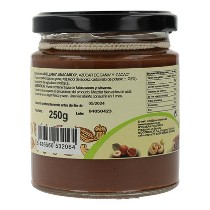 Creme de Avelã, Castanha de Caju e Cacau