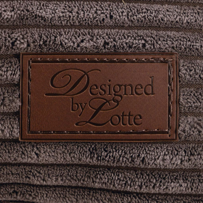 Designed By Lotte Cesta Para Perros Estriada Marrón 65x60x20 Cm_3