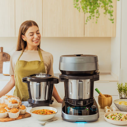 Robot De Cocina Multifunción Con Dispensador De Alimentos Mambo Cooking Total Gourmet. 2200 W, 45 Funciones, Miles De Recetas Guiadas, Jarra Unique_2