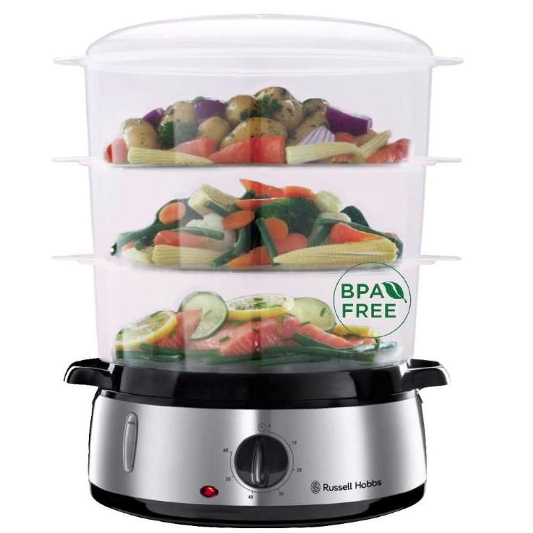 Russell Hobbs Cook@Home Vaporizador de 3 Panelas
