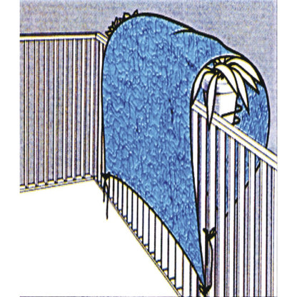 Tecido de proteção contra a geada com cordões 1,5 x 2,4 m