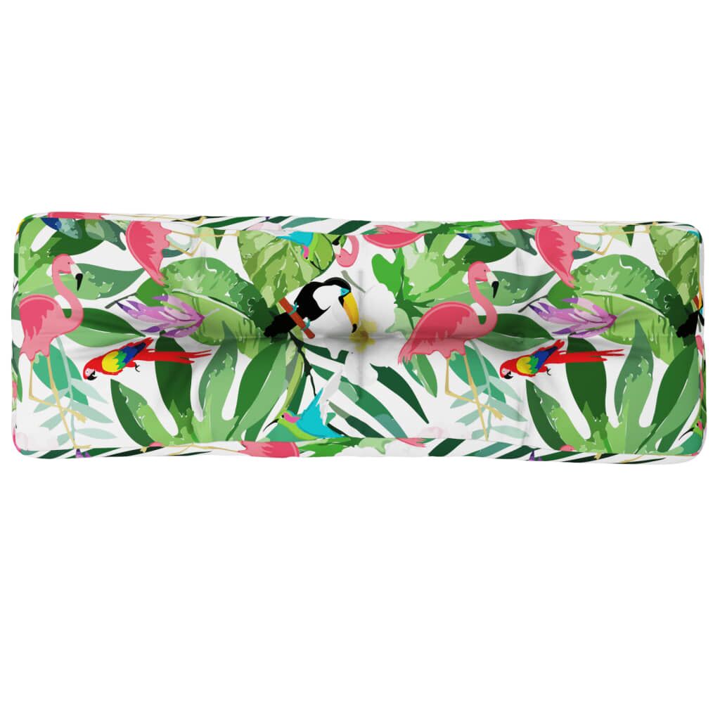Vidaxl Cojín Para Sofá De Palets Tela Multicolor 120x40x12 Cm_3