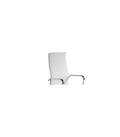 Silla Despacho Giratoria Elevable Acabado Blanco, 60 Cm(ancho) 108-115 Cm(altura) 66 Cm(fo_3