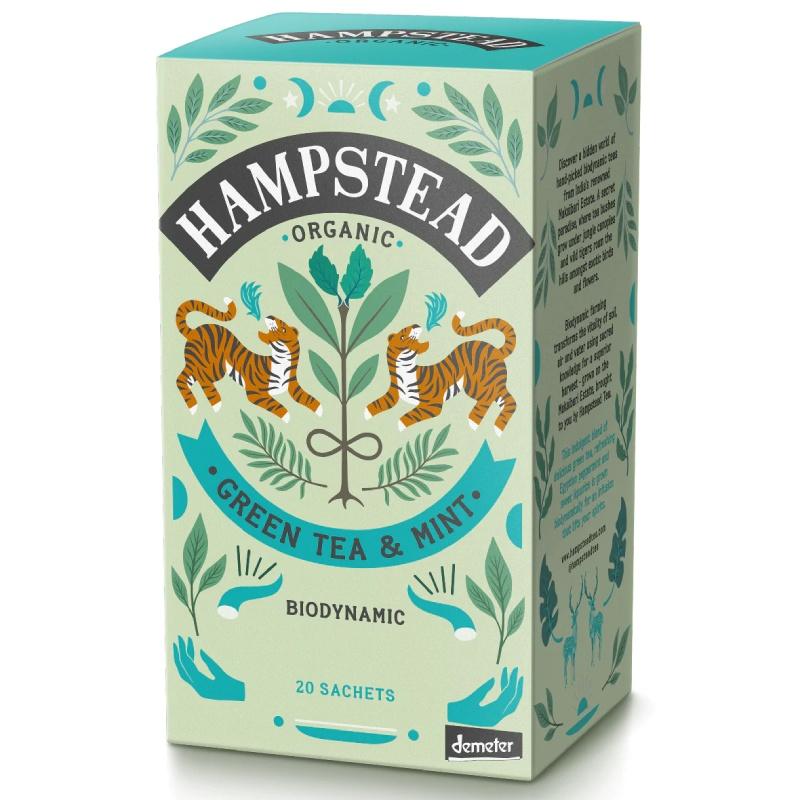 Chá Verde Hampstead Mint 20 saquetas