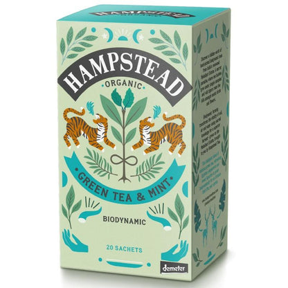Chá Verde Hampstead Mint 20 saquetas