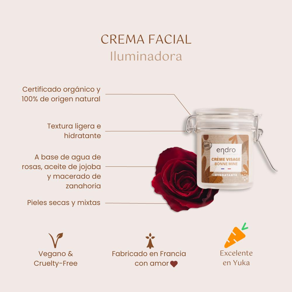 Creme Facial Hidratante Iluminador Aneto - 50 ml