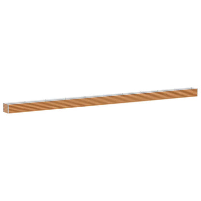 Arriate Elevado Marrón Claro 970 X 50 X 36 Cm Acero Galvanizado_0