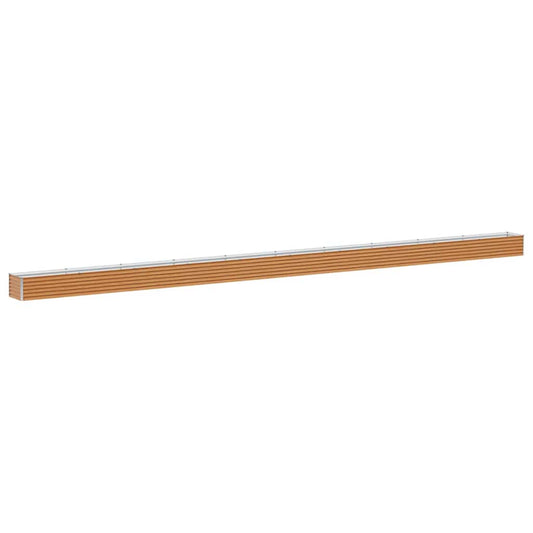 Arriate Elevado Marrón Claro 970 X 50 X 36 Cm Acero Galvanizado_0