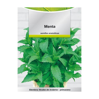 Semillas Aromaticas Menta (0.3 Gramos) Horticultura, Horticola, Semillas Huerto._0