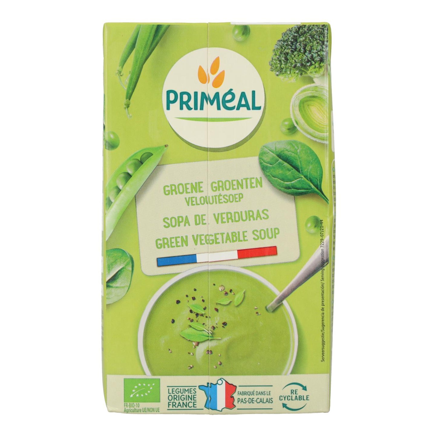 Creme Vegetal Verde Primeal, 1 L
