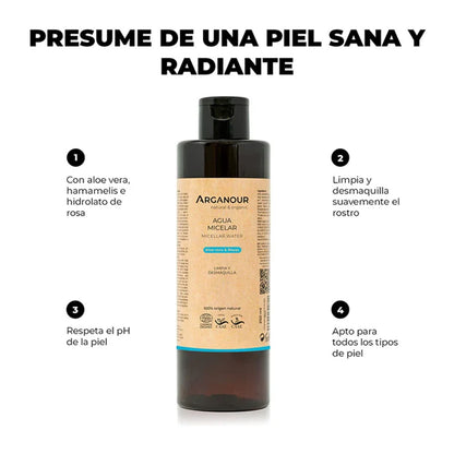Água Micelar Arganour 250ml