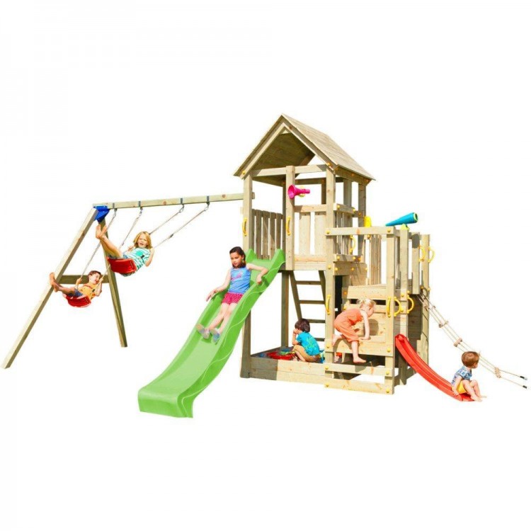 Parque Infantil Masgames Penthouse Xl Con Columpio Doble._0