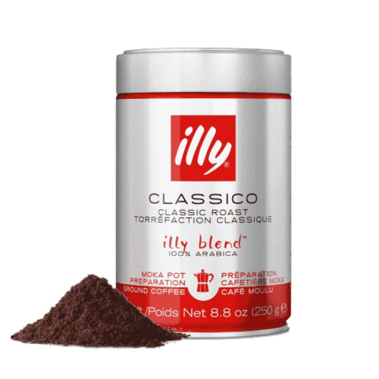 Café Molido per Moka 100% Arábica Illy 250g