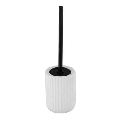 Suporte para escova de sanita em cerâmica Belluno, branco