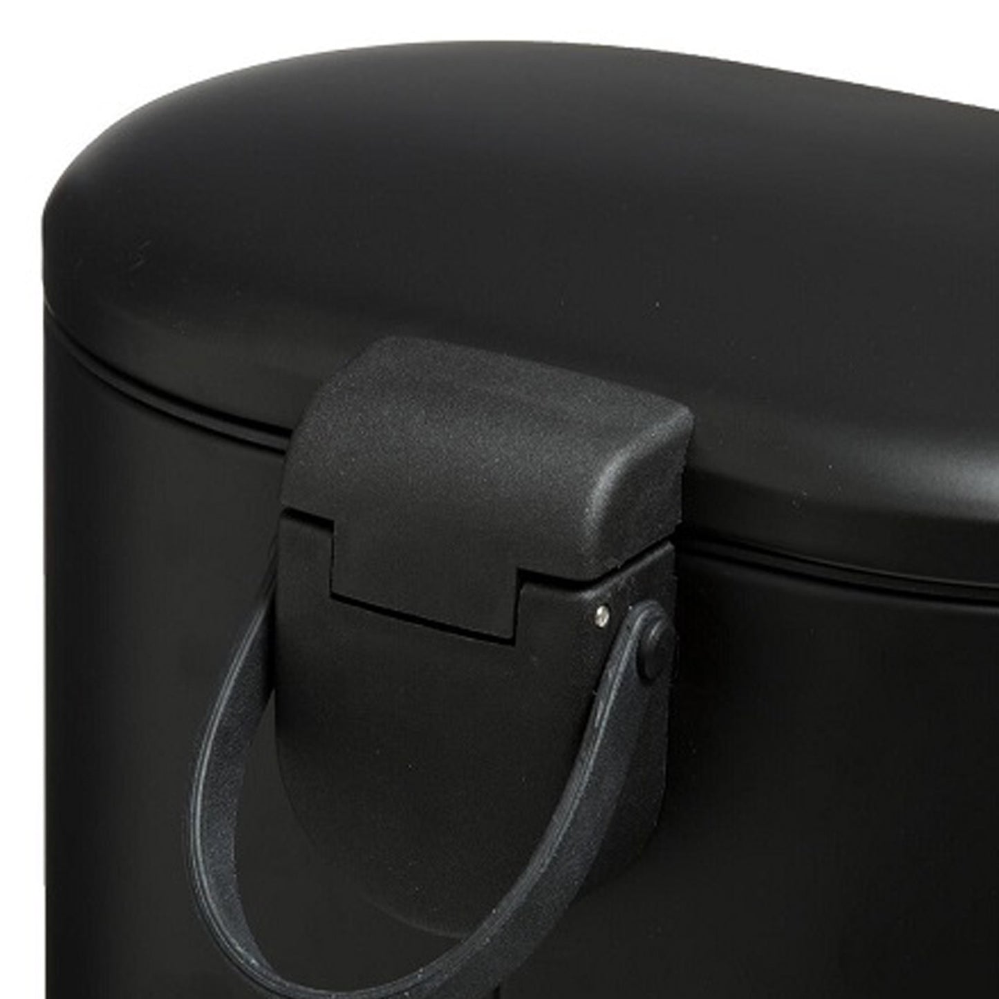 Wellhome Cubo Pedal Acero Inoxidable Siliflex 6l Negro_4