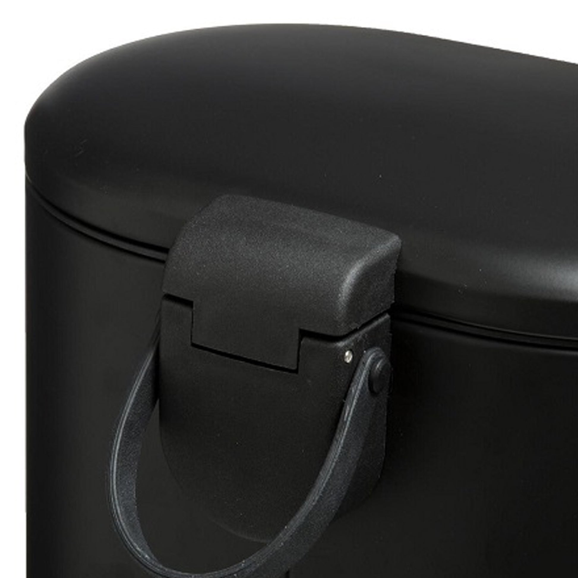 Wellhome Cubo Pedal Acero Inoxidable Siliflex 6l Negro_4