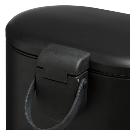 Wellhome Cubo Pedal Acero Inoxidable Siliflex 6l Negro_4