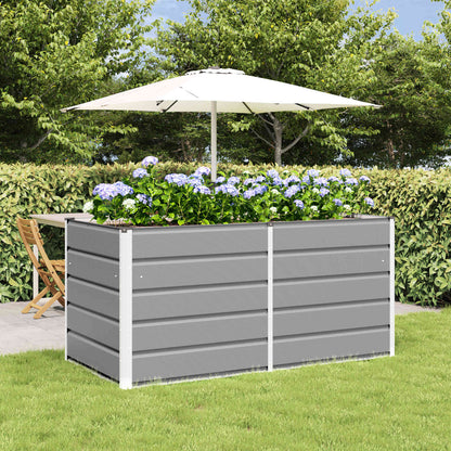 Jardinera Gris Claro 160 X 80 X 75 Cm Acero_1