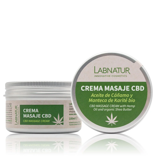Crema De Masaje CBD Labnatur 100 ml | Cuidado Corporal | Hidratante | Confort Cutáneo_0