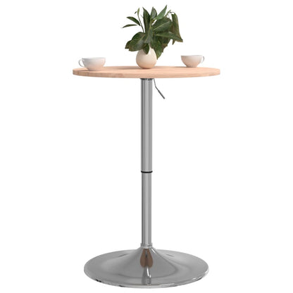 Mesa Alta De Madera Maciza De Haya Ø50x89,5 Cm_2