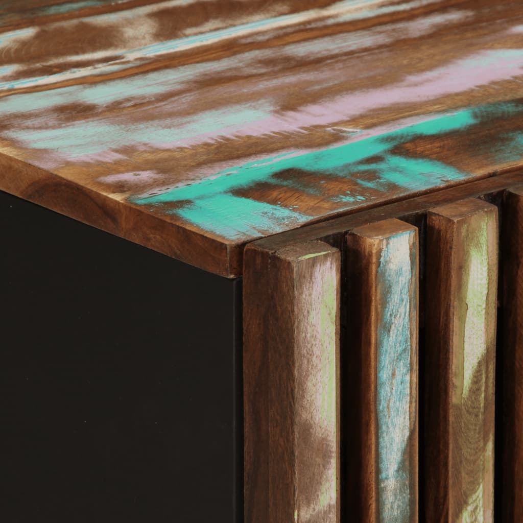 Mesa De Centro Madera Maciza De Acacia 80x51x40 Cm_4
