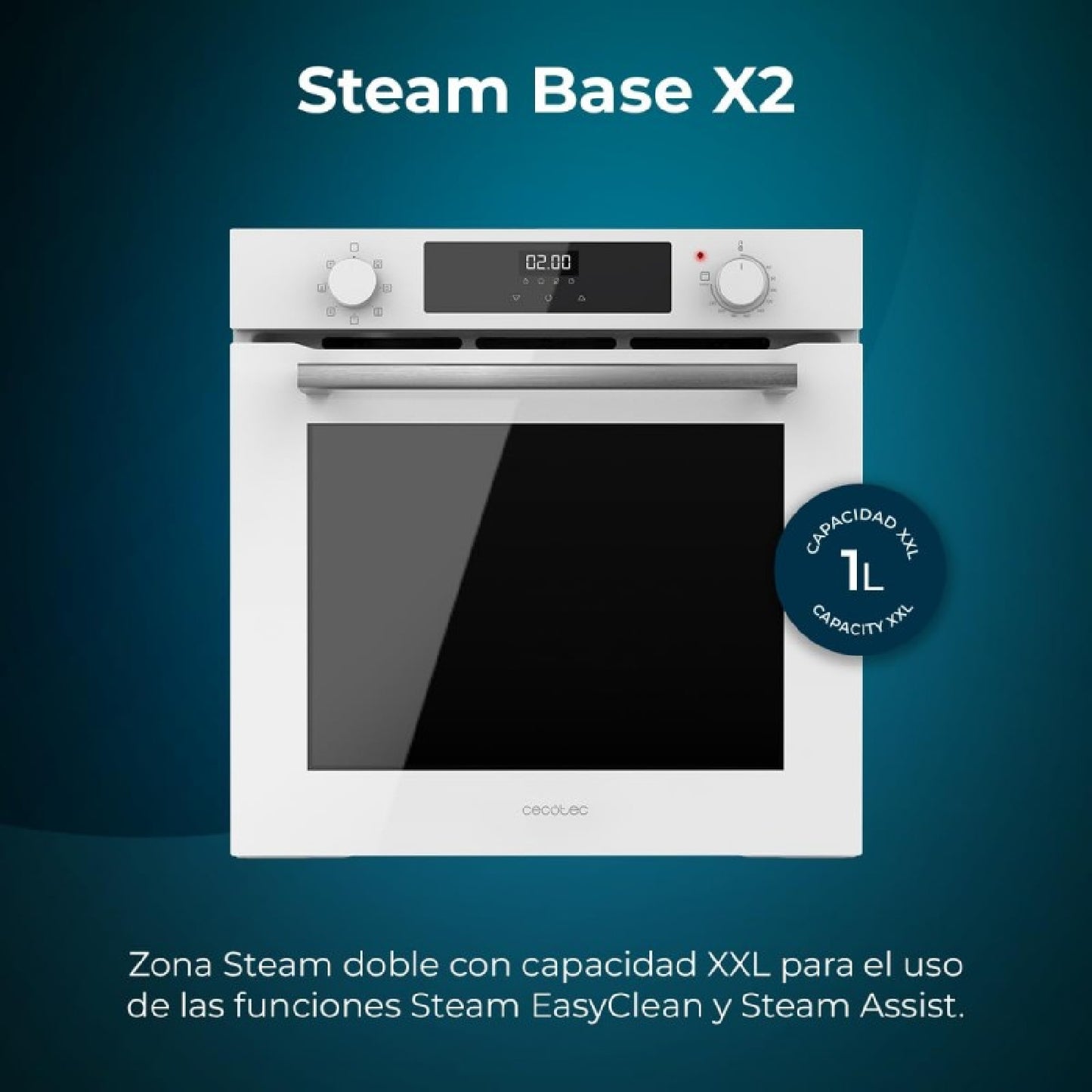Cecotec Horno Multifunción Bolero Hexa M226000 Glass White A_2