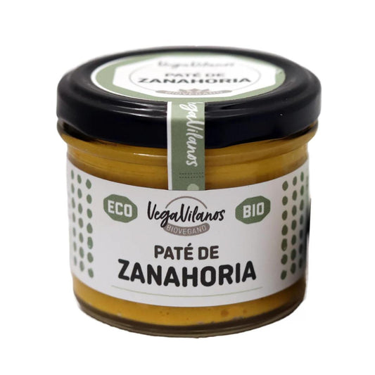 Patê de Cenoura Biológico VegaVilanos 100 g