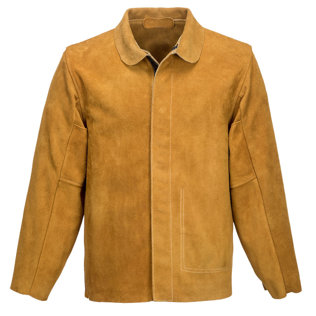 Chaqueta De Cuero Para Soldadores / L / Canela_0