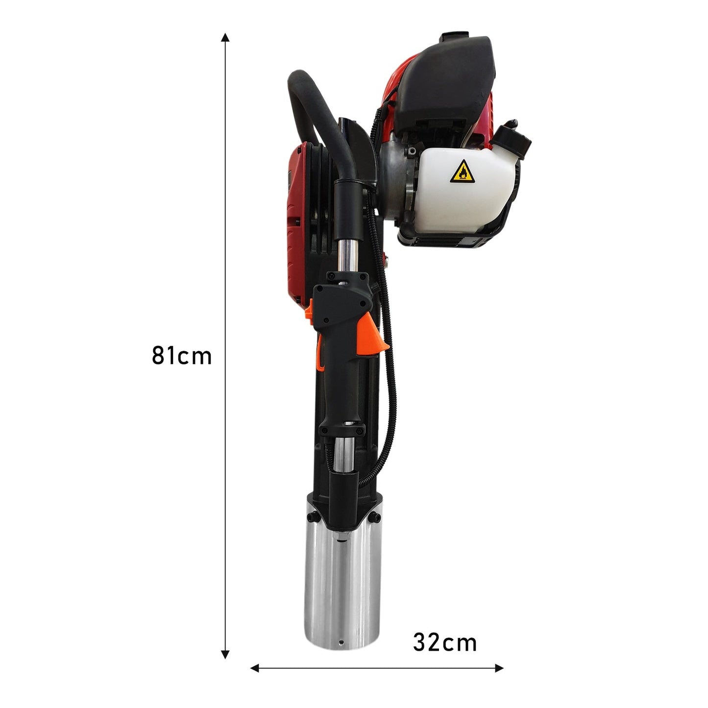T-mech Clavador De Postes De Gasolina A 4 Tiempos 2.0 Para Vallas 900w 1,2ps_4