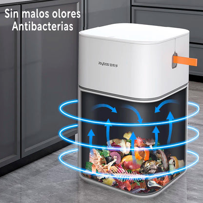 Papelera Cubo De Basura Cuadrado 15 L Easy Pack Con Tapa - Incluye 30 Bolsas De Basura_4