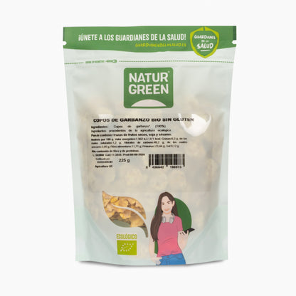 Flocos de Grão de Bico Naturgreen BIO 225 g