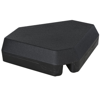 Outsunny Base Para Sombrilla Crucial De 4 Pesos Rellenables De Agua Arena_4