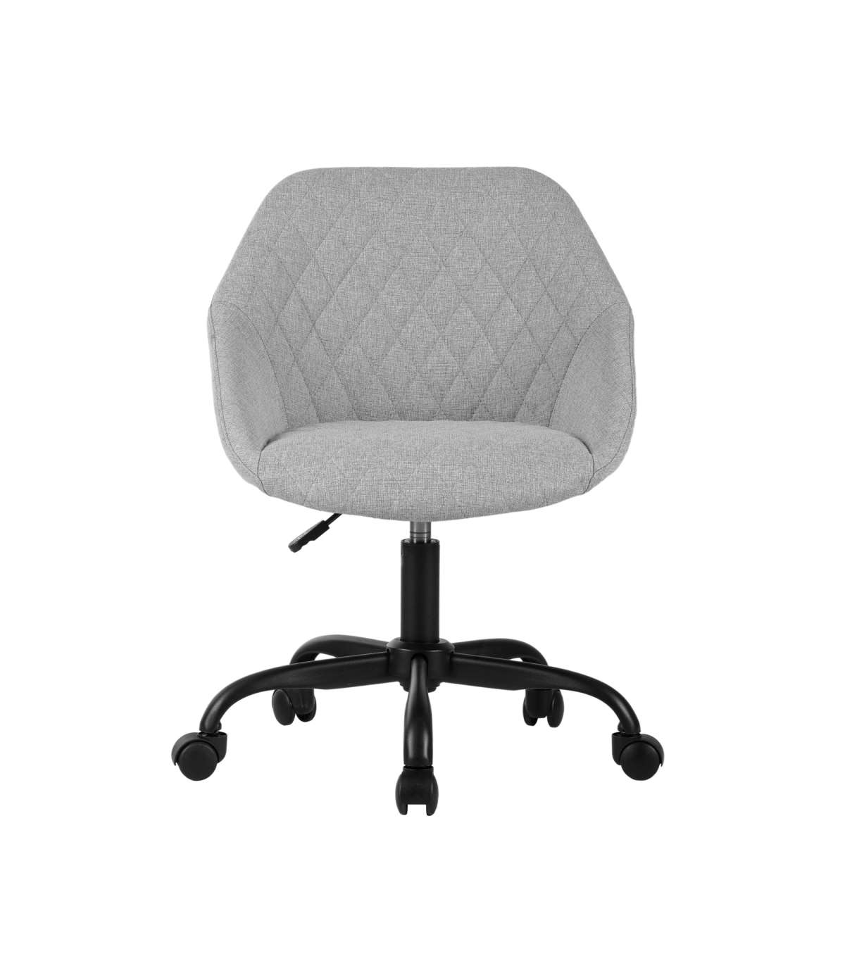 Silla Despacho Giratoria Elevable Acabado Gris Claro, 58m(ancho) 74/84cm(altura) 60cm(fond_0