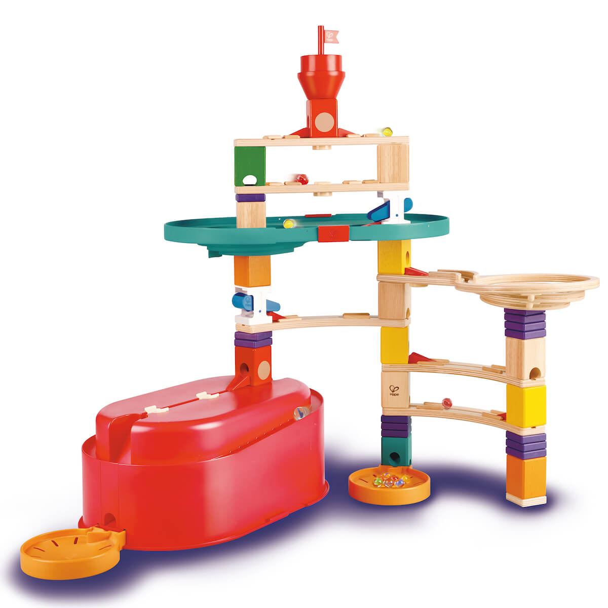Circuito Canicas Quadrilla Stack Track Bucket Hape_1