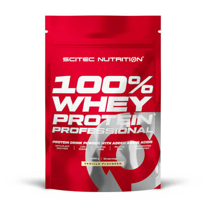 100% Whey Protein Professional - 1kg - Vainilla - Proteina De Suero Whey - Scitec Nutrition_0
