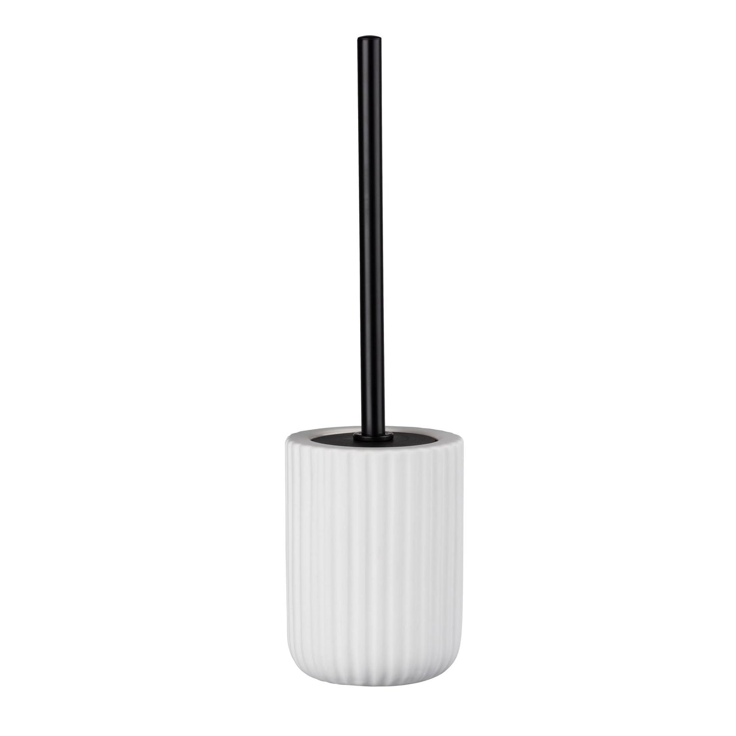 Suporte para escova de sanita em cerâmica Belluno, branco