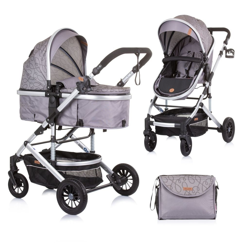 Carrito De Bebé Estelle Dúo Convertible Glacier_0
