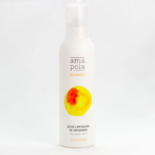 Leite de Limpeza de Erva-Saponária Amapola Biocosmetics 250 ml